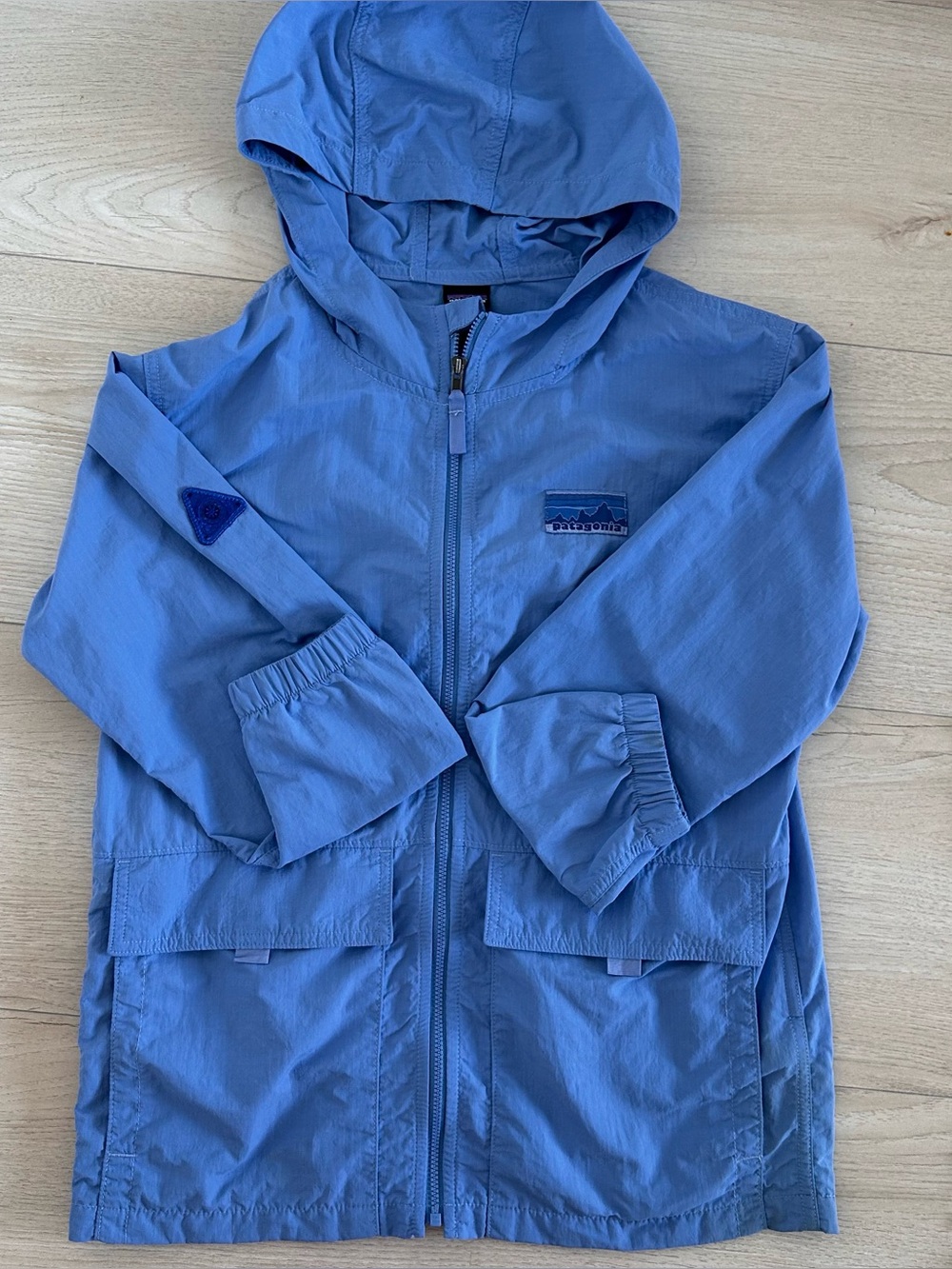 Patagonia Kids' Everyday Outdoor jacket Blue- Size Large 10-12 years